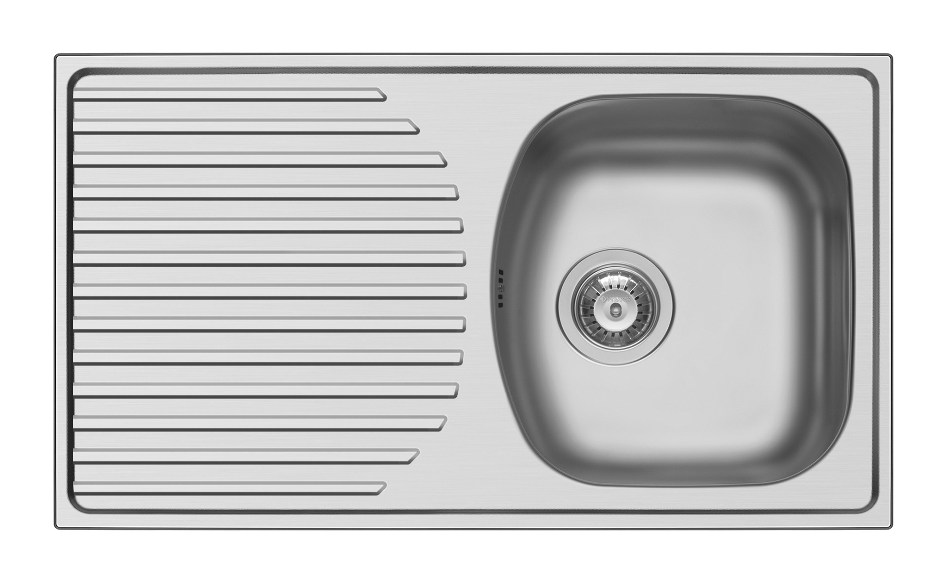 Chiuveta inox Ecoline - Chiuveta inox Ecoline ASPECT - inox 790mm*450mm DR